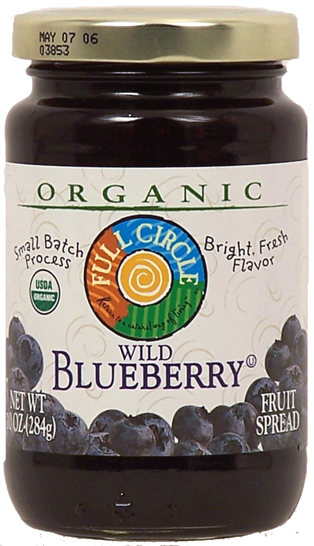 Full Circle Organic wild blueberry fruit spread Full-Size Picture